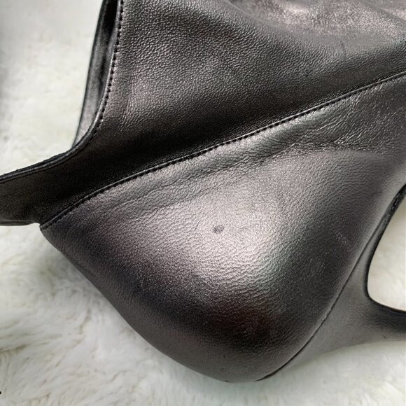 Manolo Blahnik Women's Pewter Silver Peep Toe Ruched Stiletto Booties Size 38.5 - Picture 8 of 15